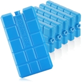 com-four® 6x Kühlakku in blau - Kühlelemente für Kühlbox und Kühltasche - Kühlakkus für Haushalt und Freizeit - 1